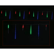LED Rainfall Tubes 12pk Mixed Size Multi Colour