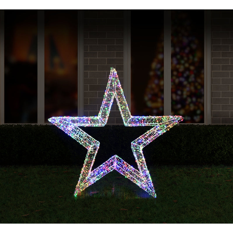 3000 Micro LED Colour Change Star 100cm 2