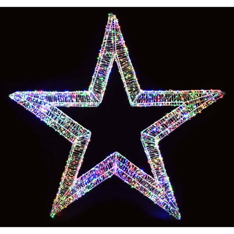 Led Star 5 Changing Color 3000 Micro LED Colour Change Star 100cm - Roni's — Ronis