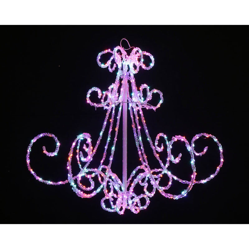 LED Acrylic Chandelier Flashing Carnival