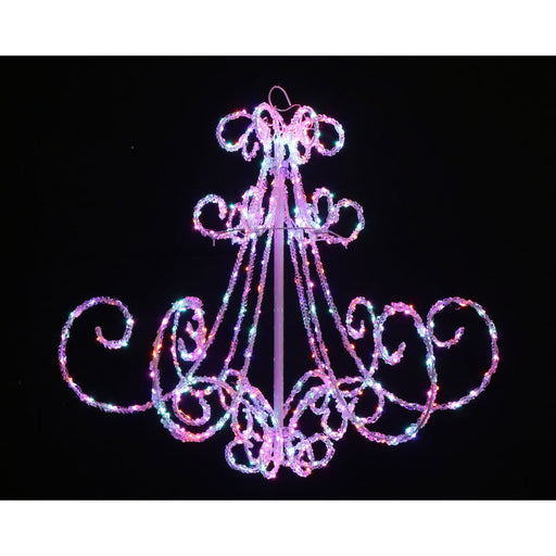 LED Acrylic Chandelier Flashing Carnival