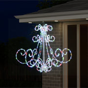 LED Acrylic Chandelier Flashing Christmas 2