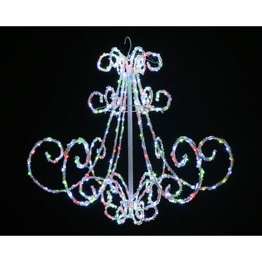 LED Acrylic Chandelier Flashing Christmas