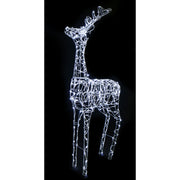 LED Big Daddy Reindeer White 200cm