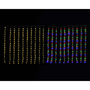 LED Dew Drop Curtan Light 2x2m Assorted