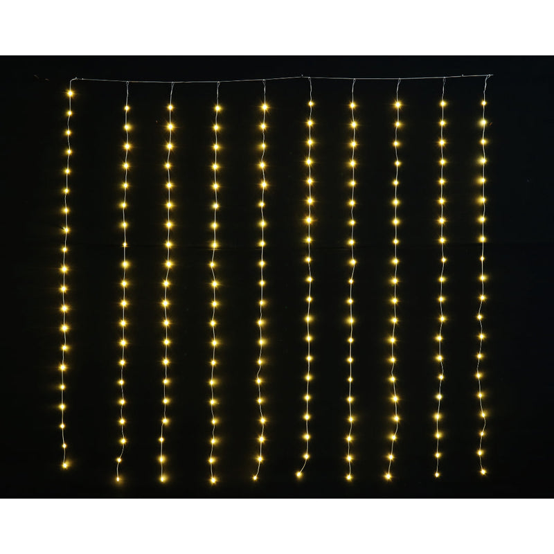 LED Dew Drop Curtan Light 2x2m Assorted 2