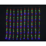 LED Dew Drop Curtan Light 2x2m Assorted 3
