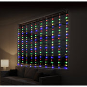LED Dew Drop Curtan Light 2x2m Assorted 5