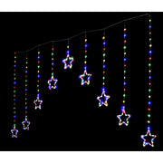 LED Dew Drop Star Curtain Multi Colour 3