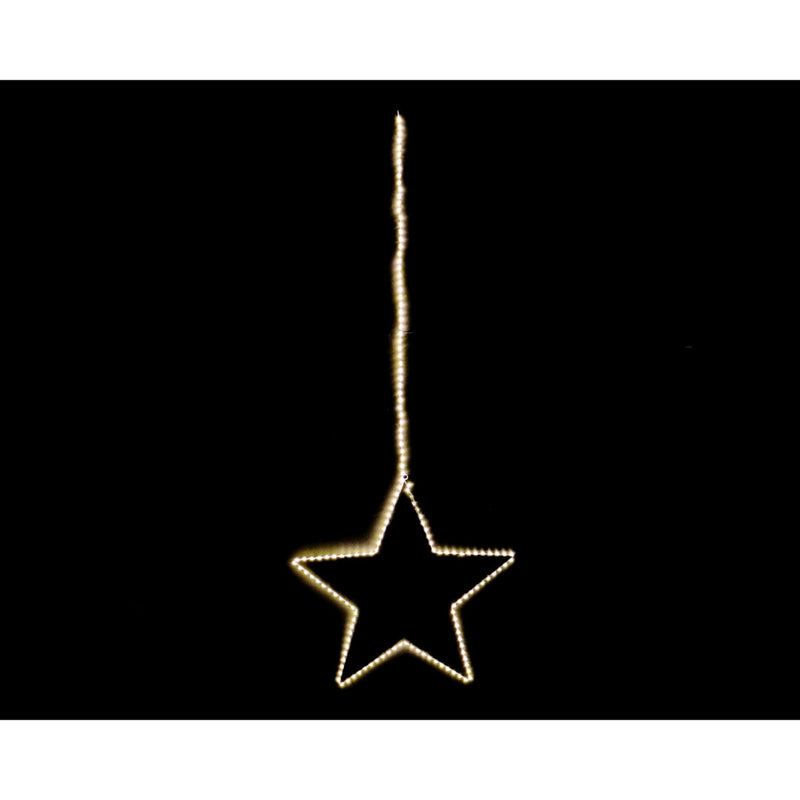 160 Micro LED Strand Star 155x58cm Assorted 2