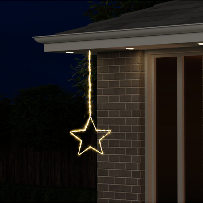 160 Micro LED Strand Star 155x58cm Assorted 5