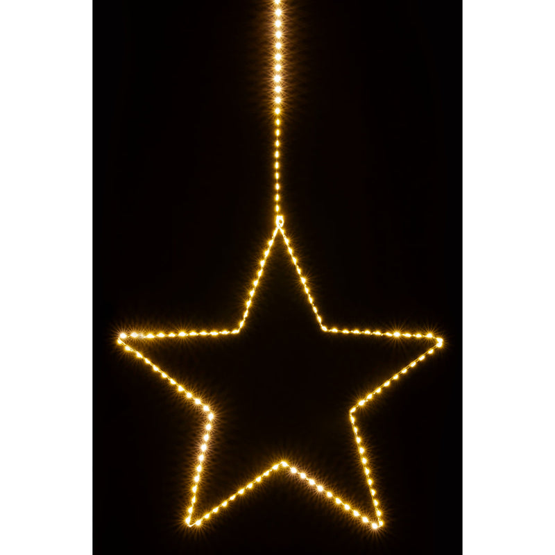 160 Micro LED Strand Star 155x58cm Assorted 6