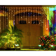 LED Cluster Curtain Glistening Gold 100% Twinkle 6 – thumbnail