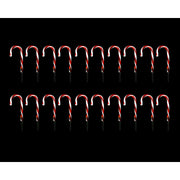 Solar Mini Candy Cane Path Lights 20pk 2