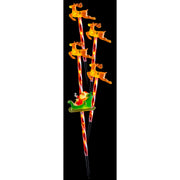 Solar Santa Sleigh Path Set Flashing 5pk 3