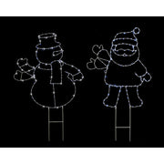 Solar LED Starry Wire Waving Character Assorted 