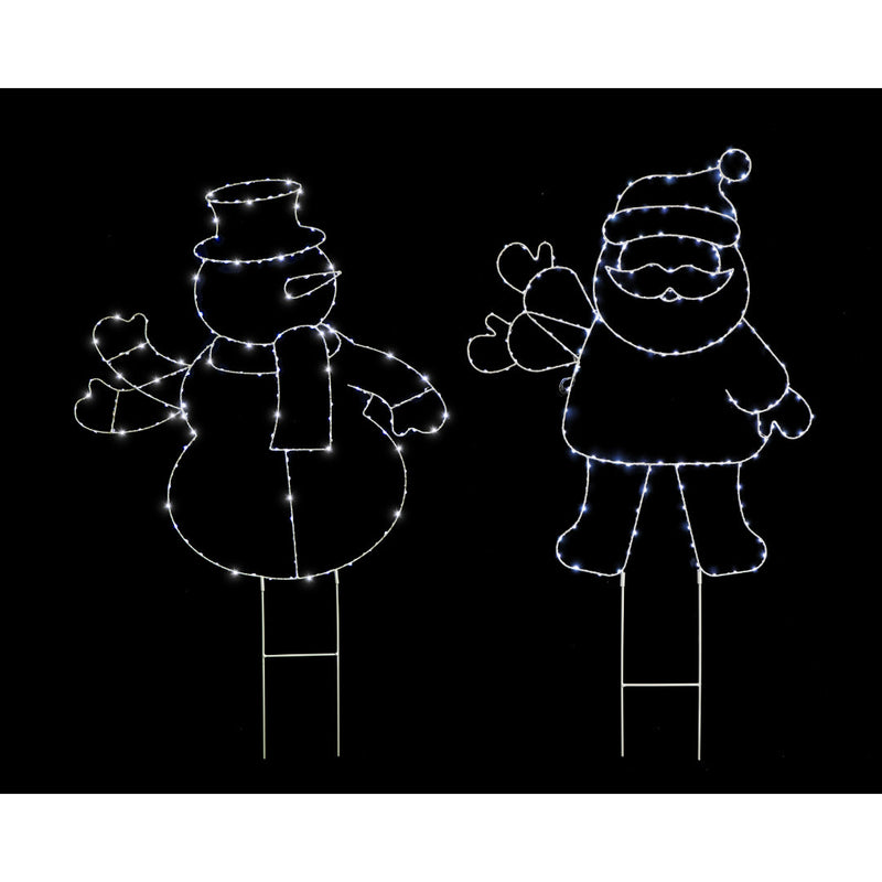 Solar LED Starry Wire Waving Character Assorted 