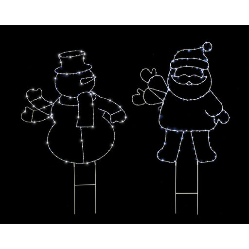 Solar LED Starry Wire Waving Character Assorted 
