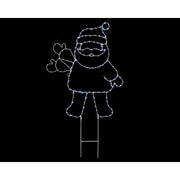 Solar LED Starry Wire Waving Character Assorted 3