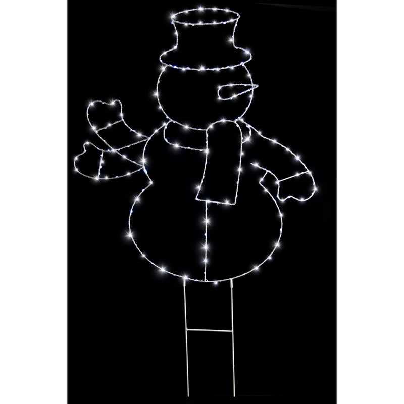 Solar LED Starry Wire Waving Character Assorted 6