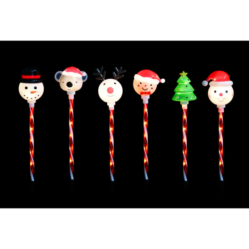 LED Character Candy Path Lights 6pk