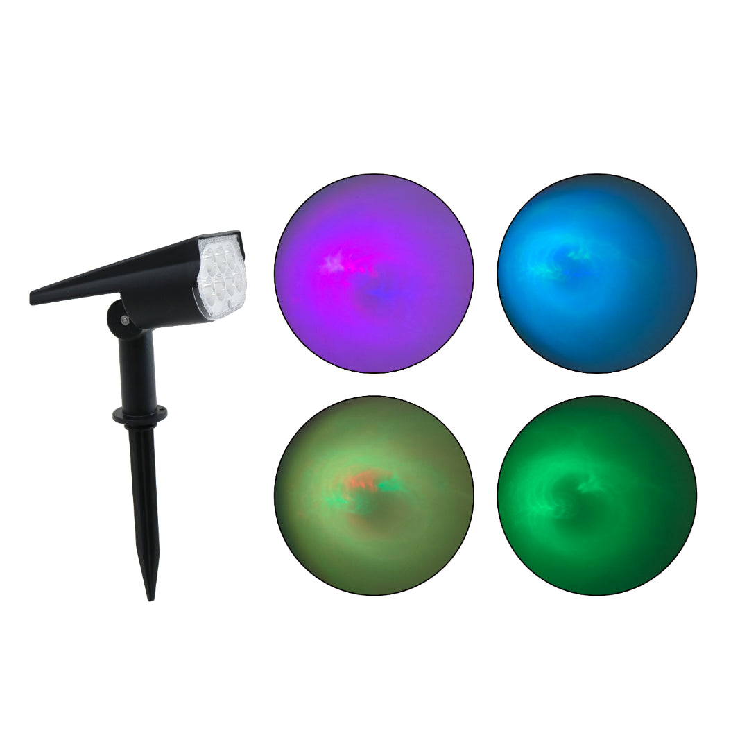 Solar LED Spotlight Colour Change - Roni's — Ronis