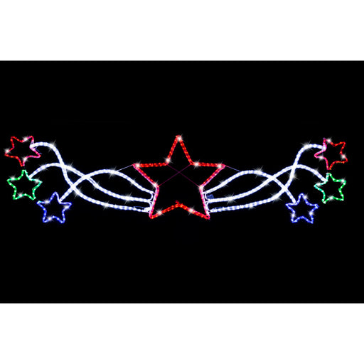 LED Ropelight Star Tail Banner 