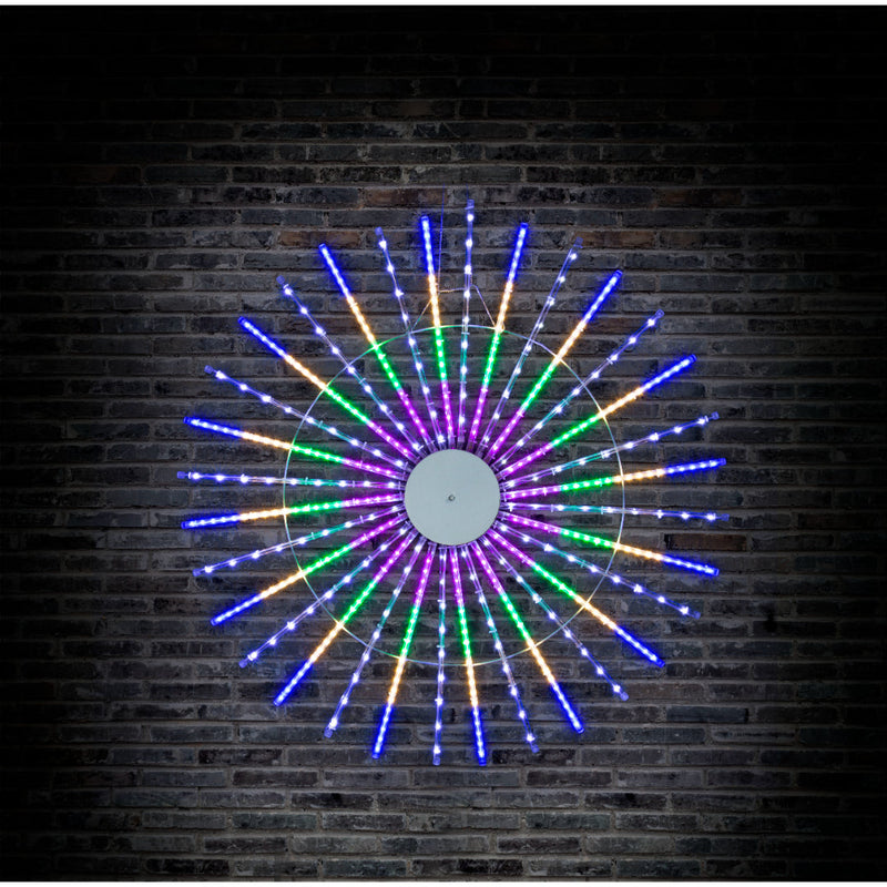 LED Ropelight Fan with Melting Icicles 3