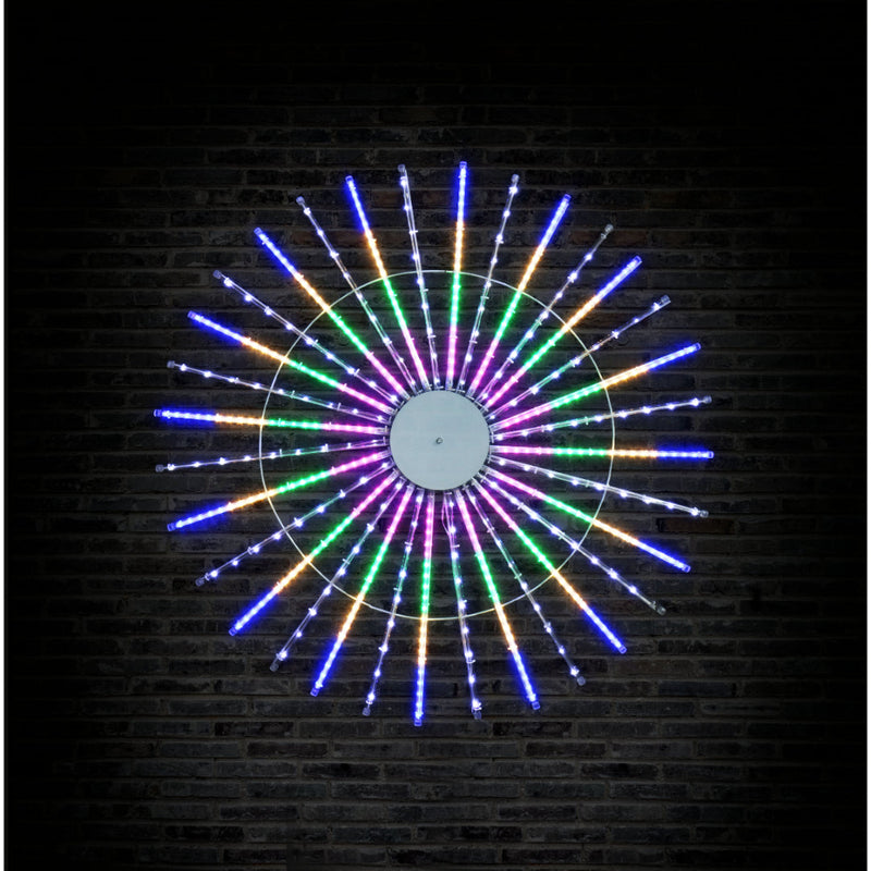 LED Ropelight Fan with Melting Icicles 4