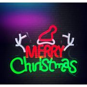 USB LED Neonflex Merry Christmas Antlers 3