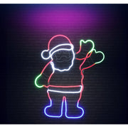 LED Neonflex Waving Santa Flash Arm 3