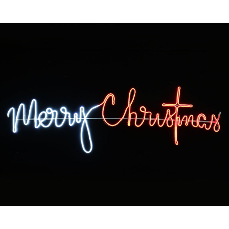 LED Neonflex Cursive Merry Christmas Assorted 2