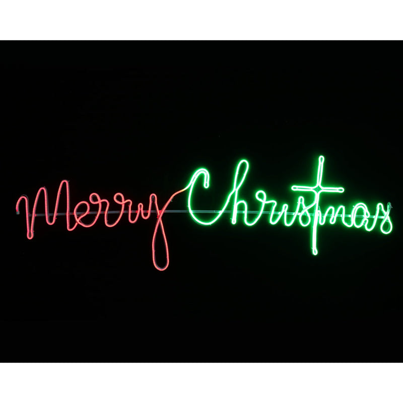 LED Neonflex Cursive Merry Christmas Assorted 3