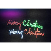 LED Neonflex Cursive Merry Christmas Assorted 7