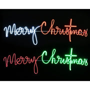 LED Neonflex Cursive Merry Christmas Assorted