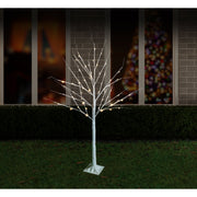 LED Birch Tree Warm White 130cm 2