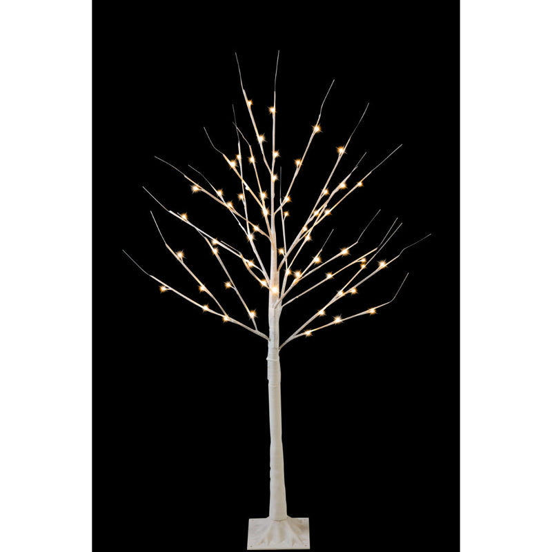 LED Birch Tree Warm White 130cm 3
