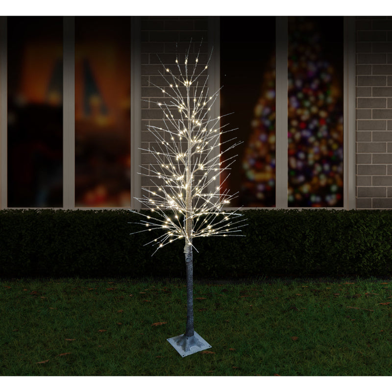 LED Spiky Birch Tree 150cm Assorted 4