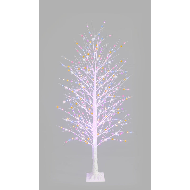 LED Dazzling Birch Tree 180cm Carnival 5