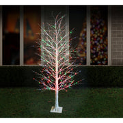 LED Dazzling Birch Tree 180cm Christmas 3