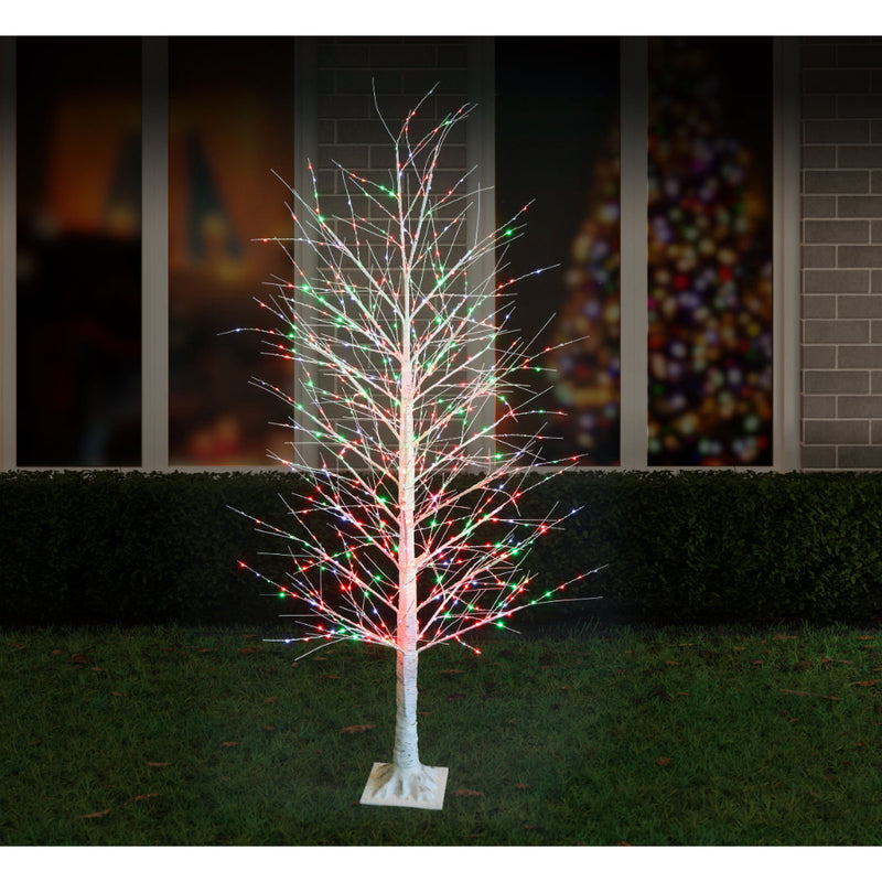 LED Dazzling Birch Tree 180cm Christmas 3