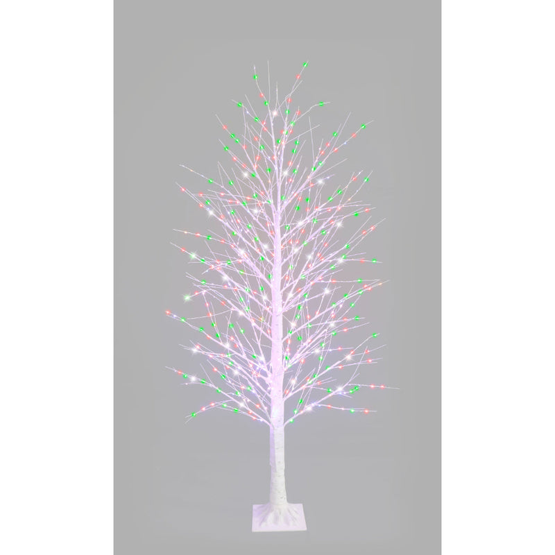 LED Dazzling Birch Tree 180cm Christmas 4