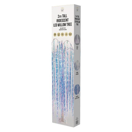 LED Iridescent Willow Tree 2m