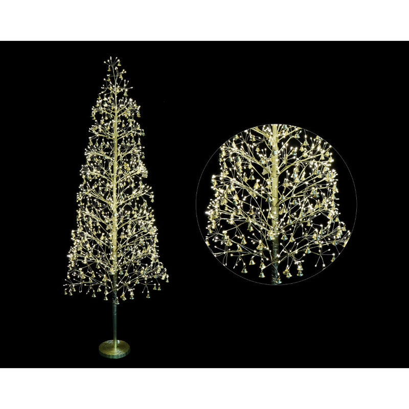 LED Starry Baubles/Bells Tree 150cm Assorted 2