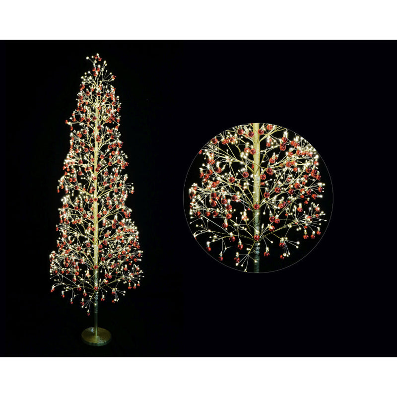 LED Starry Baubles/Bells Tree 150cm Assorted 3