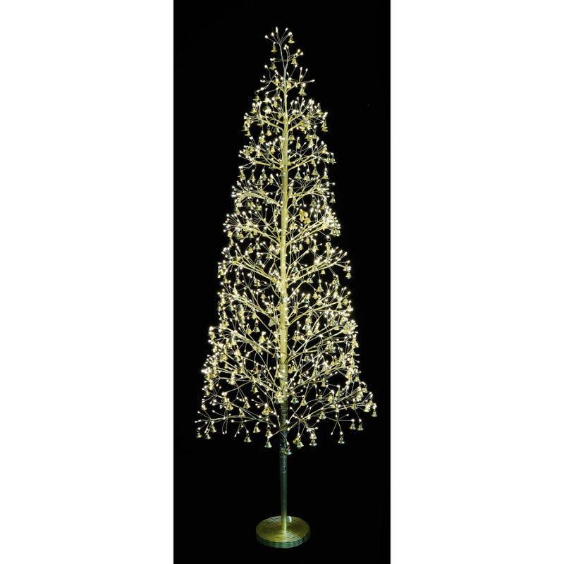LED Starry Baubles/Bells Tree 150cm Assorted 8