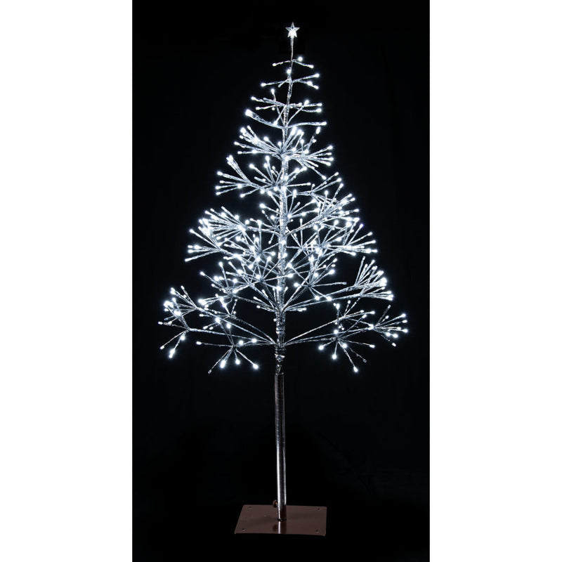 LED Sparkle Tree 135cm Twinkle Silver Cool 2