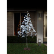 LED Sparkle Tree 135cm Twinkle Silver Cool 4