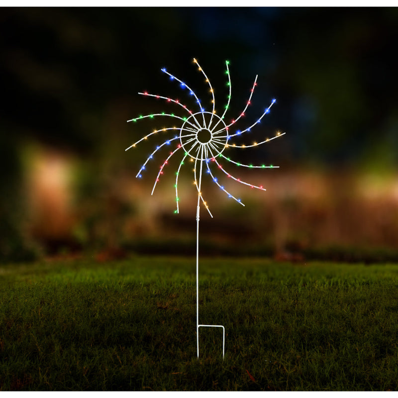 Solar LED Spinner 2in1 Hang/Stake image 3