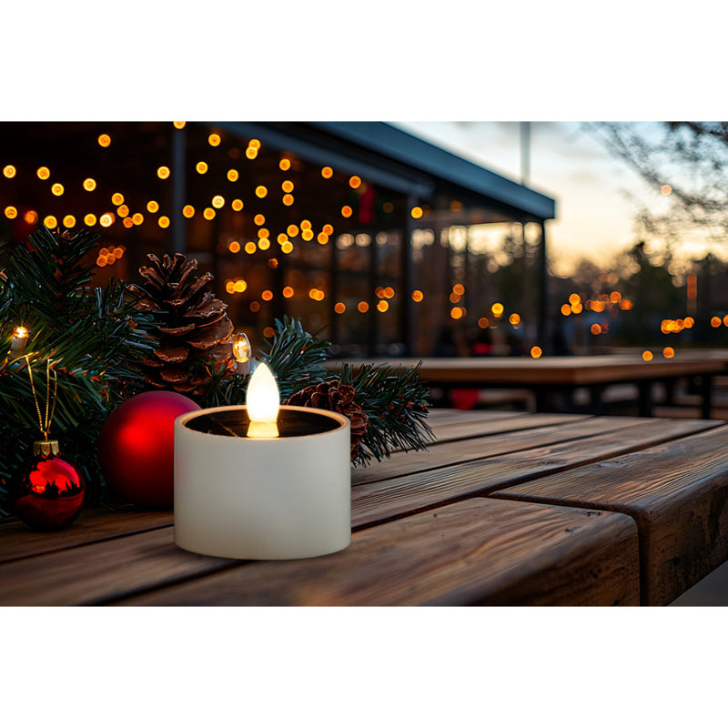 Solar LED Tealite Candle SRT image 3